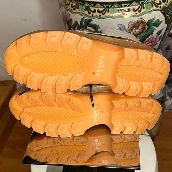 New GREATS
Hewes Hiker Suede Faux Shearling Booties - Picture 5 of 6